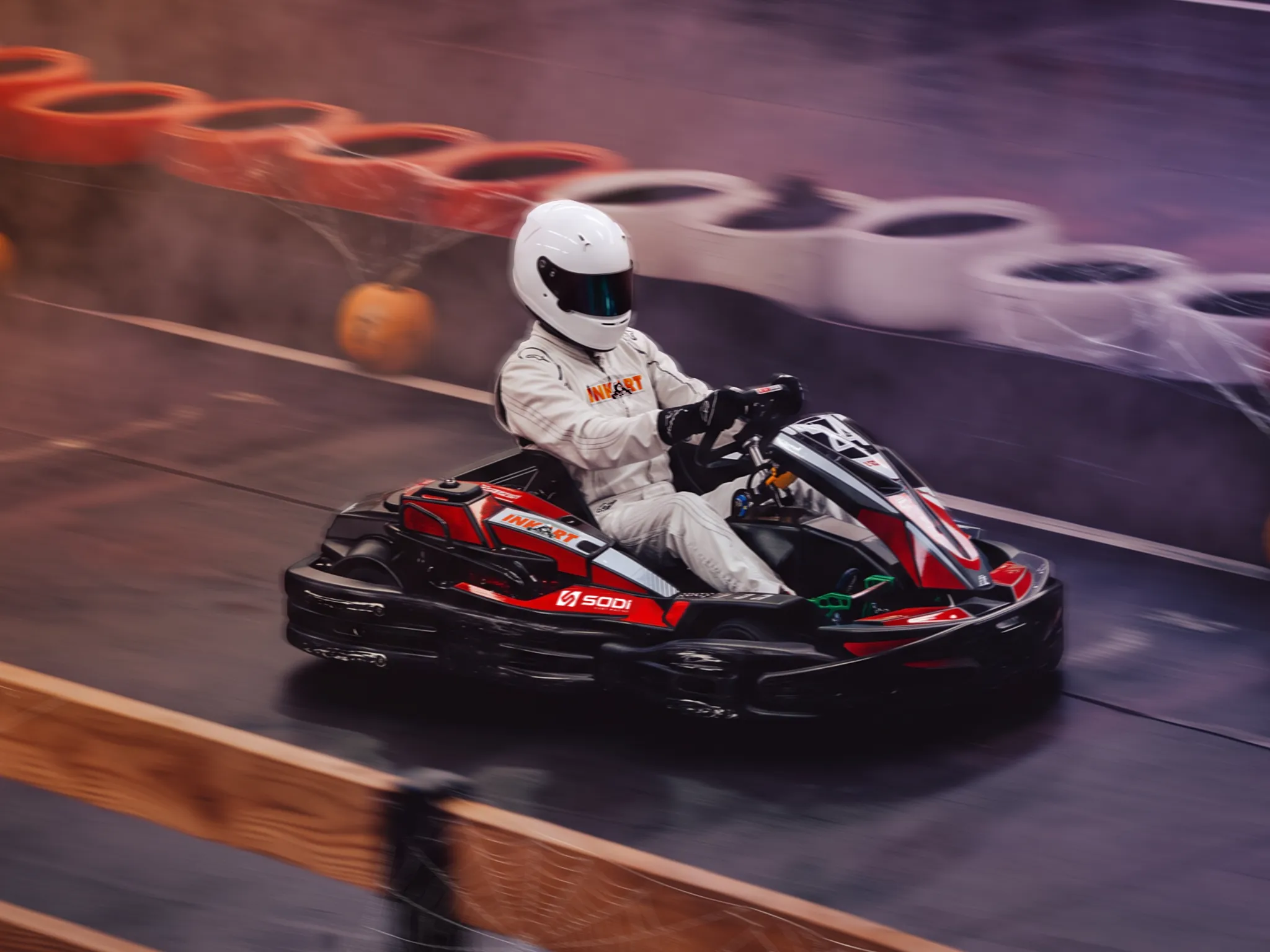 Junior Halloween Race kartwedstrijd bij Inkart